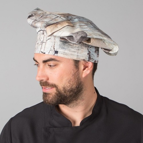GORRO COCINERO ALGODON ESTAMPADO 4488 GARYS 2