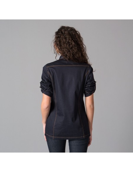 CHAQUETA COCINA MUJER ELASTICA VALERA GARYS