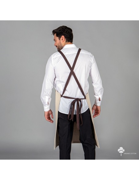 DELANTAL ALGODON ORGANICO 1586 GARYS