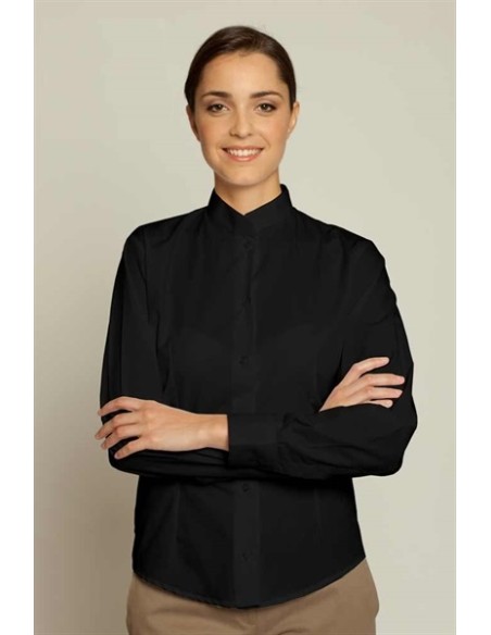 CAMISA MUJER TRAMONTANA NEGRA ADVERSIA