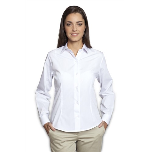 CAMISA MUJER GALERNA BLANCO ADVERSIA