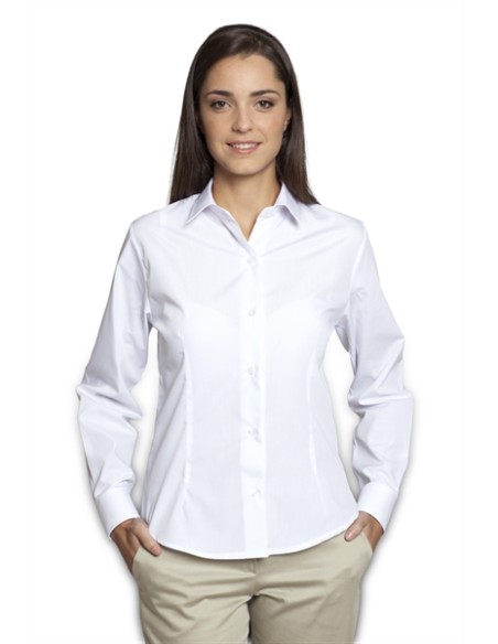CAMISA MUJER GALERNA BLANCO ADVERSIA