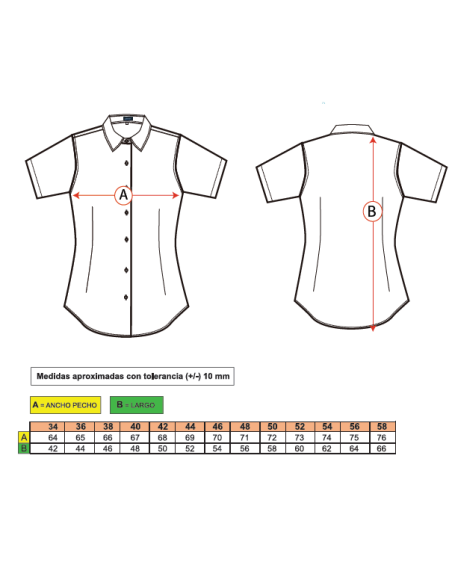 CAMISA MUJER NORTE COLOR ADVERSIA