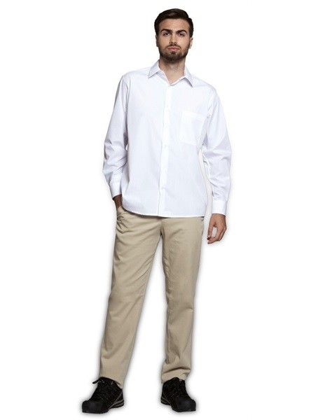 CABALLERO CIERZO 3101 MANGA LARGA 1 BOLSILLO BLANCO COLOR TALLA