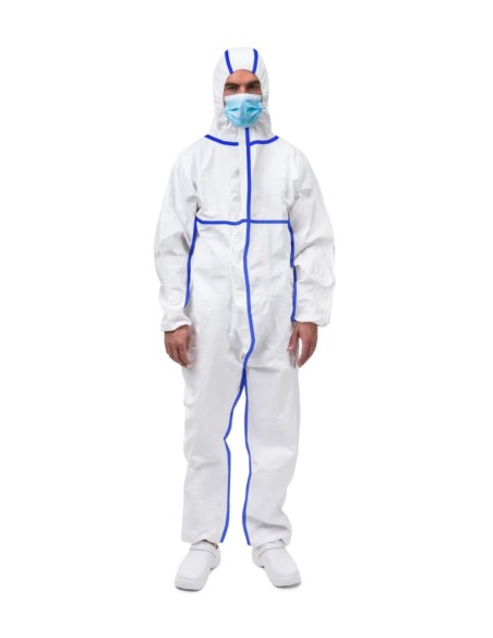 BUZO DESECHABLE RIESGO QUIMICO J4001 WORKTEAM