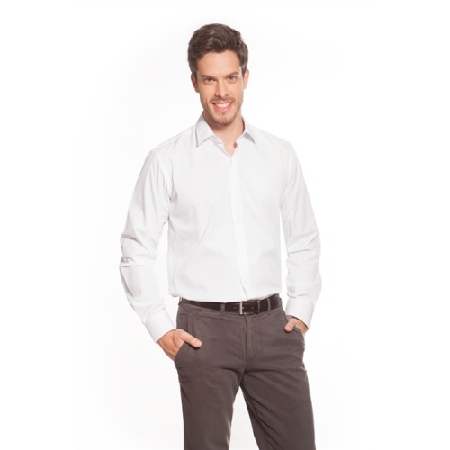 CAMISA HOMBRE BISO BLANCO ADVERSIA