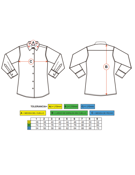 CAMISA HOMBRE BISO NEGRA ADVERSIA