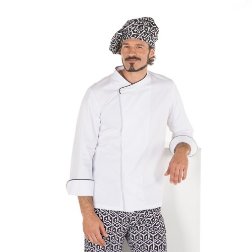 CHAQUETA COCINA ABAD BLANCA GARYS