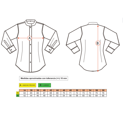 CAMISA MUJER TRAMONTANA NEGRA ADVERSIA 2
