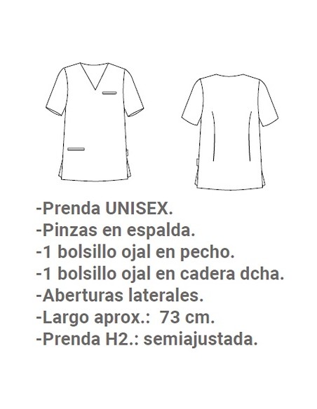 CASACA SANITARIA KUKUXUMUSU 6117 GARYS