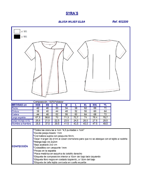 CASACA ESTETICA MICROFIBRA ELBA GARYS