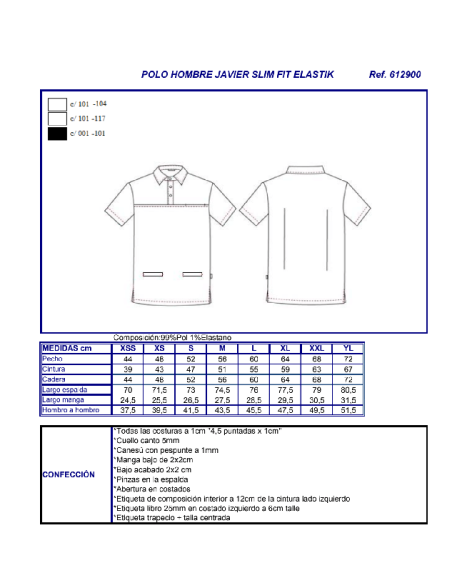 POLO MICROFIBRA JAVIER GARYS
