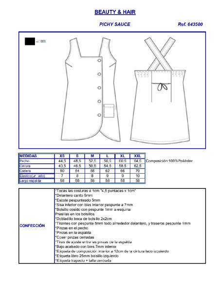 PICHI PELUQUERA SAUCE GARYS