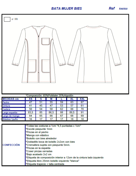 BATA PROFESORA ESCOLAR BIES COLORES GARYS
