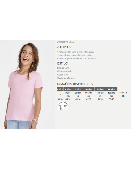 CAMISETA NIÑA CHERRY SOLS