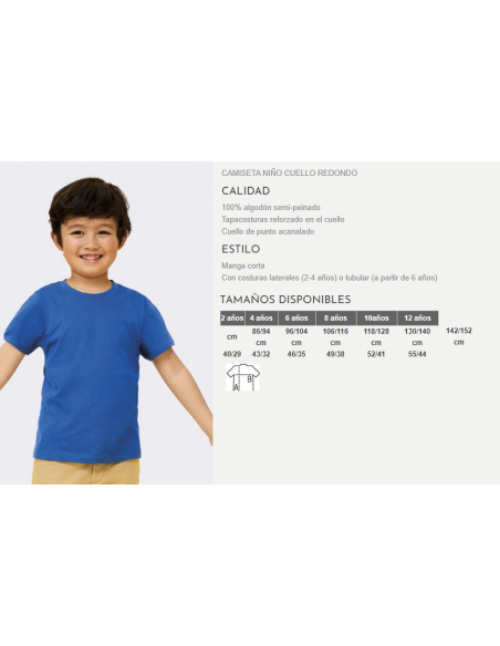 CAMISETA REGENT KIDS SOLS