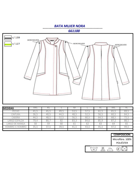 BATA SANITARIA MICROFIBRA NORA GARYS