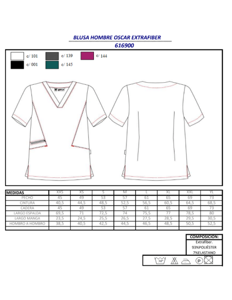 CASACA SANITARIA OSCAR GARYS