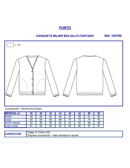 REBECA MUJER BLANCA 1027 GARYS