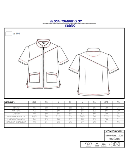 CASACA PARA OPTICASMICROFIBRA ELOY GARYS