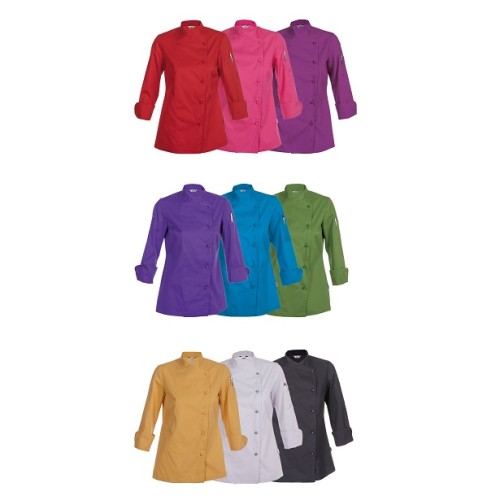 CHAQUETA COCINA MUJER CATANIA GARYS