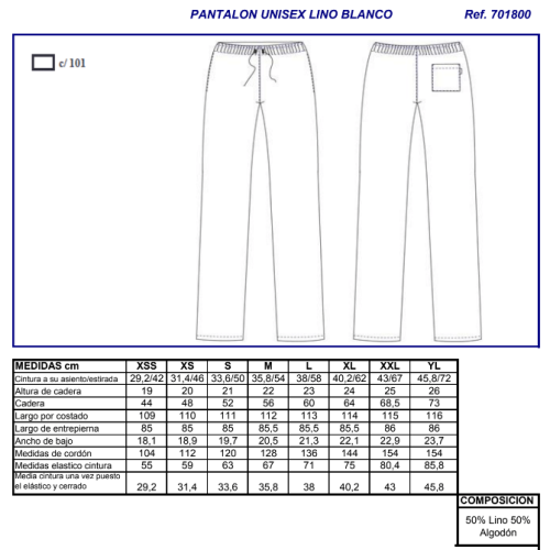 PANTALON LINO 7018 GARYS 2