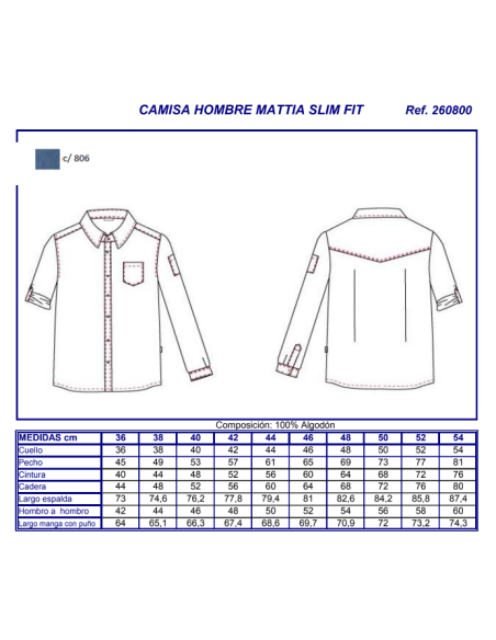 CAMISA VAQUERA MATTIA GARYS