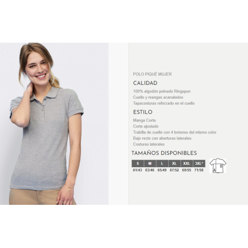 POLO MUJER PEOPLE SOLS 2