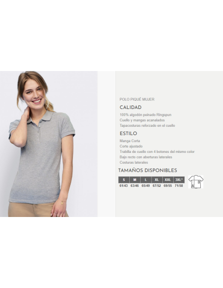 POLO MUJER PEOPLE SOLS