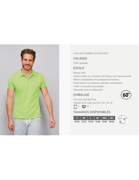 POLO PERFORMER MEN SOLS