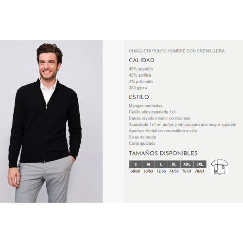 CHAQUETA GORDON MEN SOLS 2