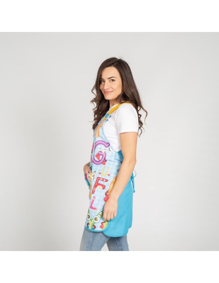 CASULLA PROFESORA ESCOLAR ABECEDARIO GARYS