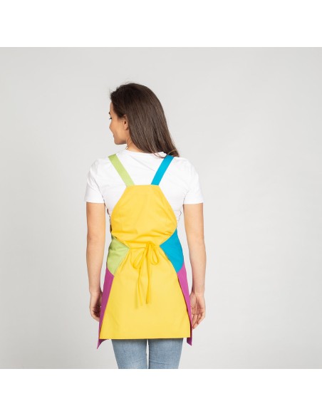 CASULLA PROFESORA ESCOLAR MULTICROMO GARYS