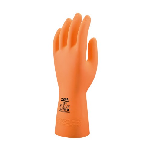 GUANTE LATEX FLOCADO 621C paq 12 pares JUBA
