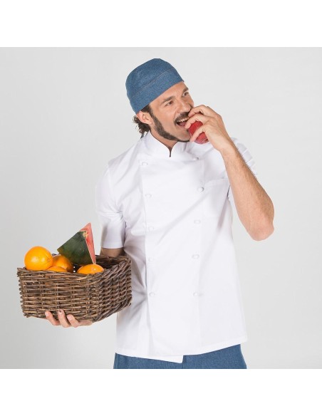 CHAQUETA COCINA BOTON FORRADO 908000 GARYS