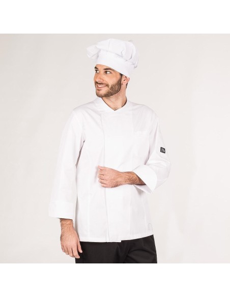 CHAQUETA COCINA ALGODON EGIPCIO HERMES GARYS