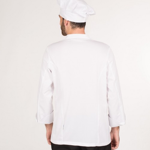 CHAQUETA COCINA ALGODON EGIPCIO HERMES GARYS 2
