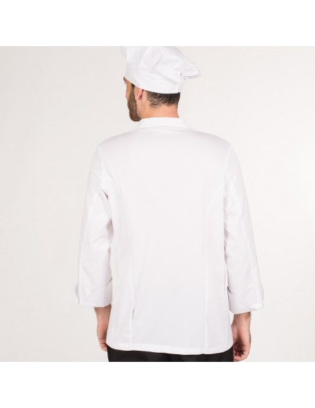 CHAQUETA COCINA ALGODON EGIPCIO HERMES GARYS