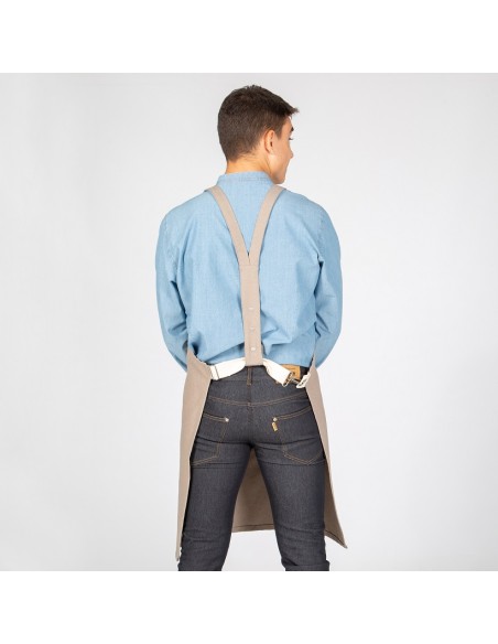 DELANTAL PETO TIRANTE ESPALDA 100005 GARYS