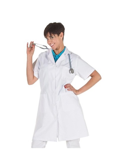 BATA SANITARIA MUJER MANGA CORTA 541000 GARYS