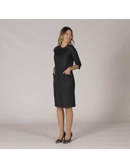 VESTIDO VAQUERO ELASTICO 550004 GARYS