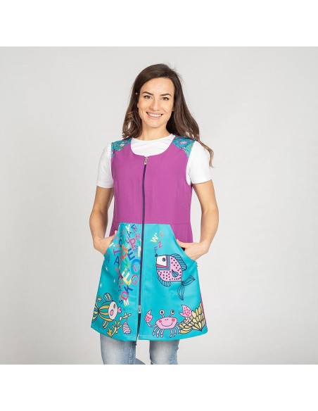 CASULLA PROFESORA ESCOLAR OCEANO GARYS