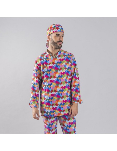 CHAQUETA COCINA UNISEX HEARTH AGATHA GARYS