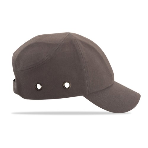 GORRA ANTI GOLPE BUMPER GRIS  STEELPRO