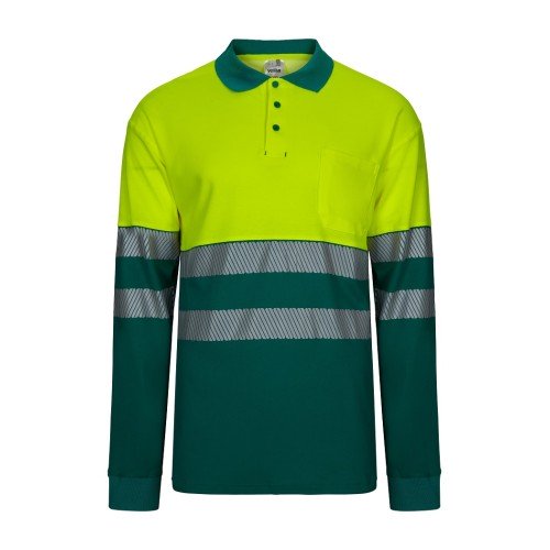 POLO A. V.  BICOLOR BANDAS SEGMENTADAS 305525 VELILLA