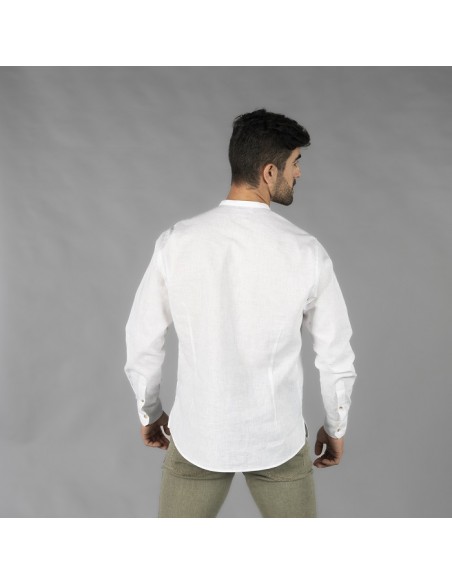 CAMISA HOMBRE LINO ALGODON TIWI GARYS