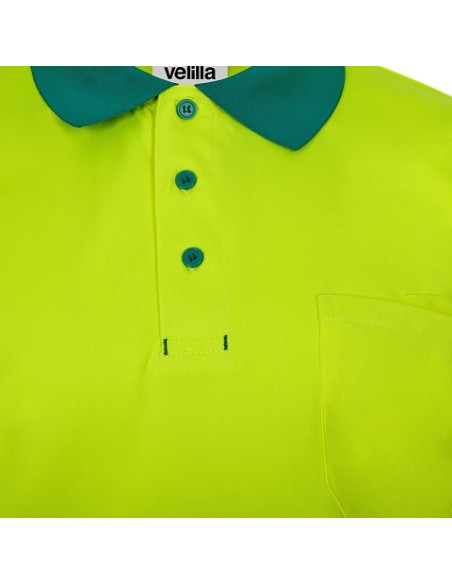POLO ALTA VISIBILIDAD M-C BANDAS SEGMENTADAS  305533 VELILLA
