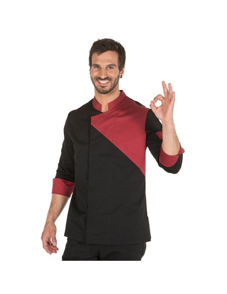 CHAQUETA COCINA UNISEX COMBINADA 931400 GARYS