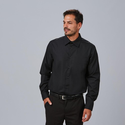 CAMISA HOMBRE M/L ELASTAN 260004 GARYS