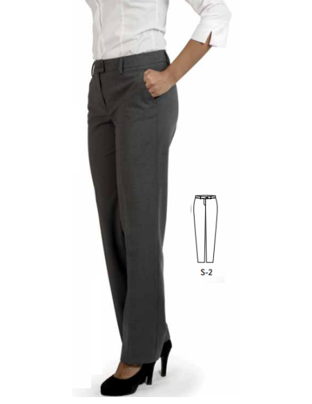 PANTALON MUJER POLIESTER STERCH SIN BOLSILLOS  DACOBEL